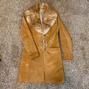 JOHN CARLISLE
Lamb Leather Faux Fur Jacket